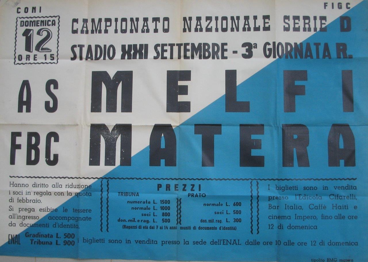 manifesto matera-melfi 66-67