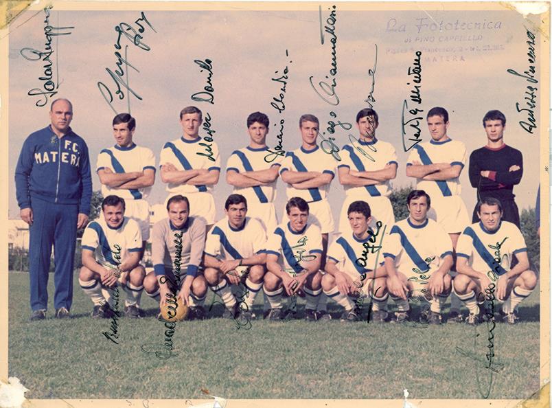 1967-68 - Foot Ball Club Matera - Serie D - 1º posto