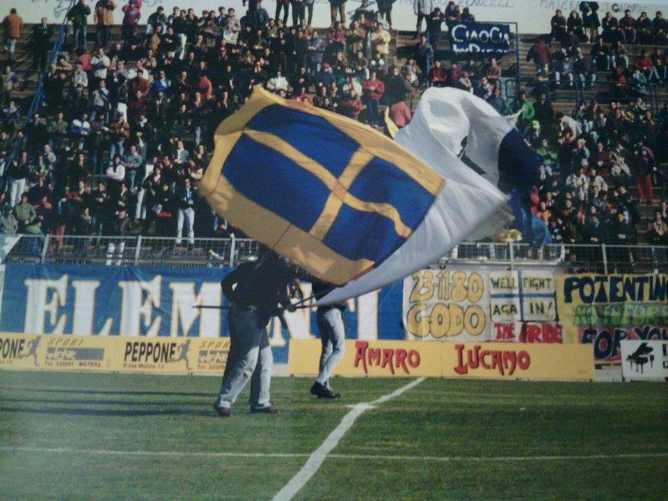 1993-94 sbandierata matera-juve stabia