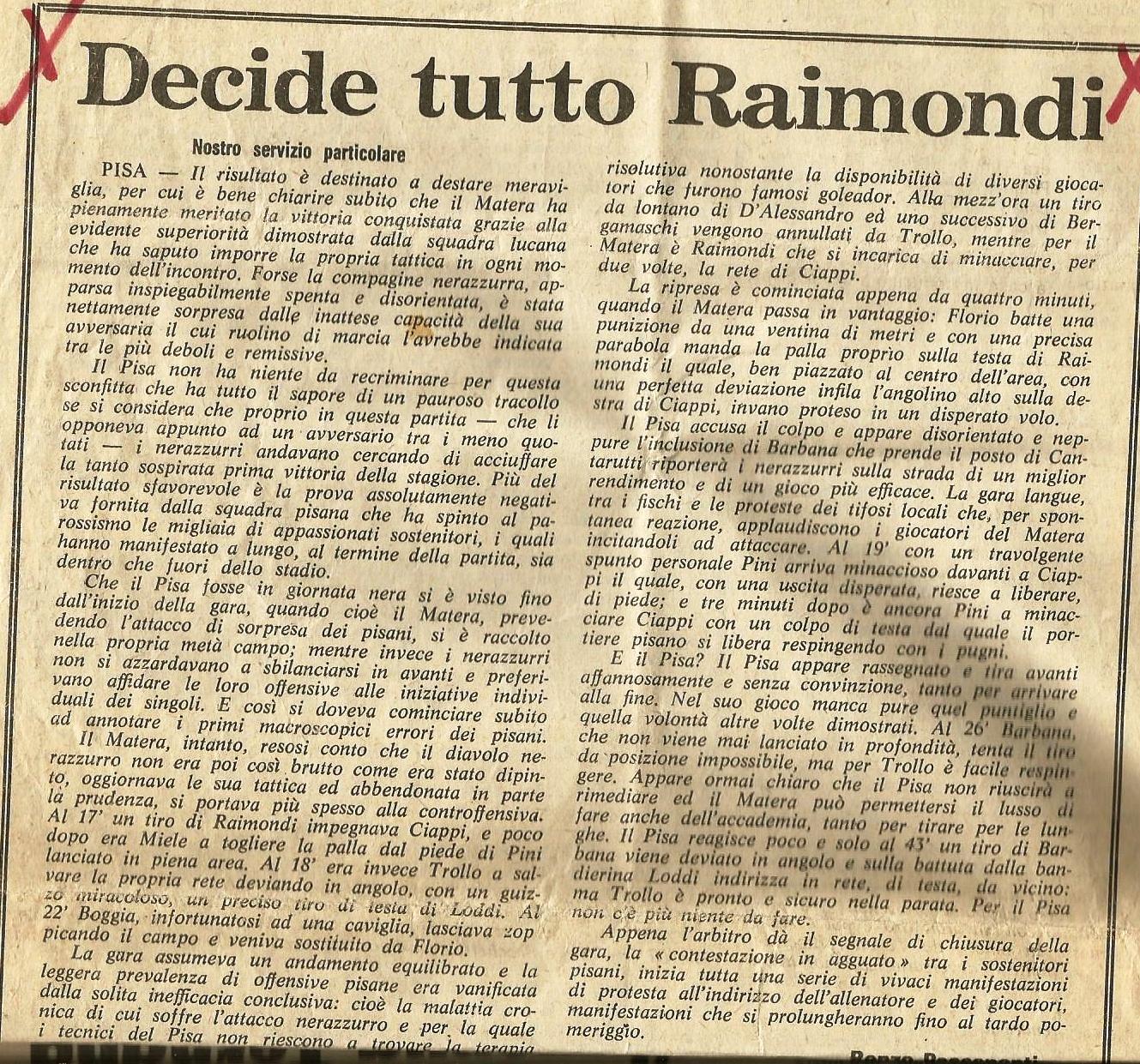 articolo raimondi