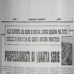 Il Matera del 1968 visto da Gianni Mura - parte I