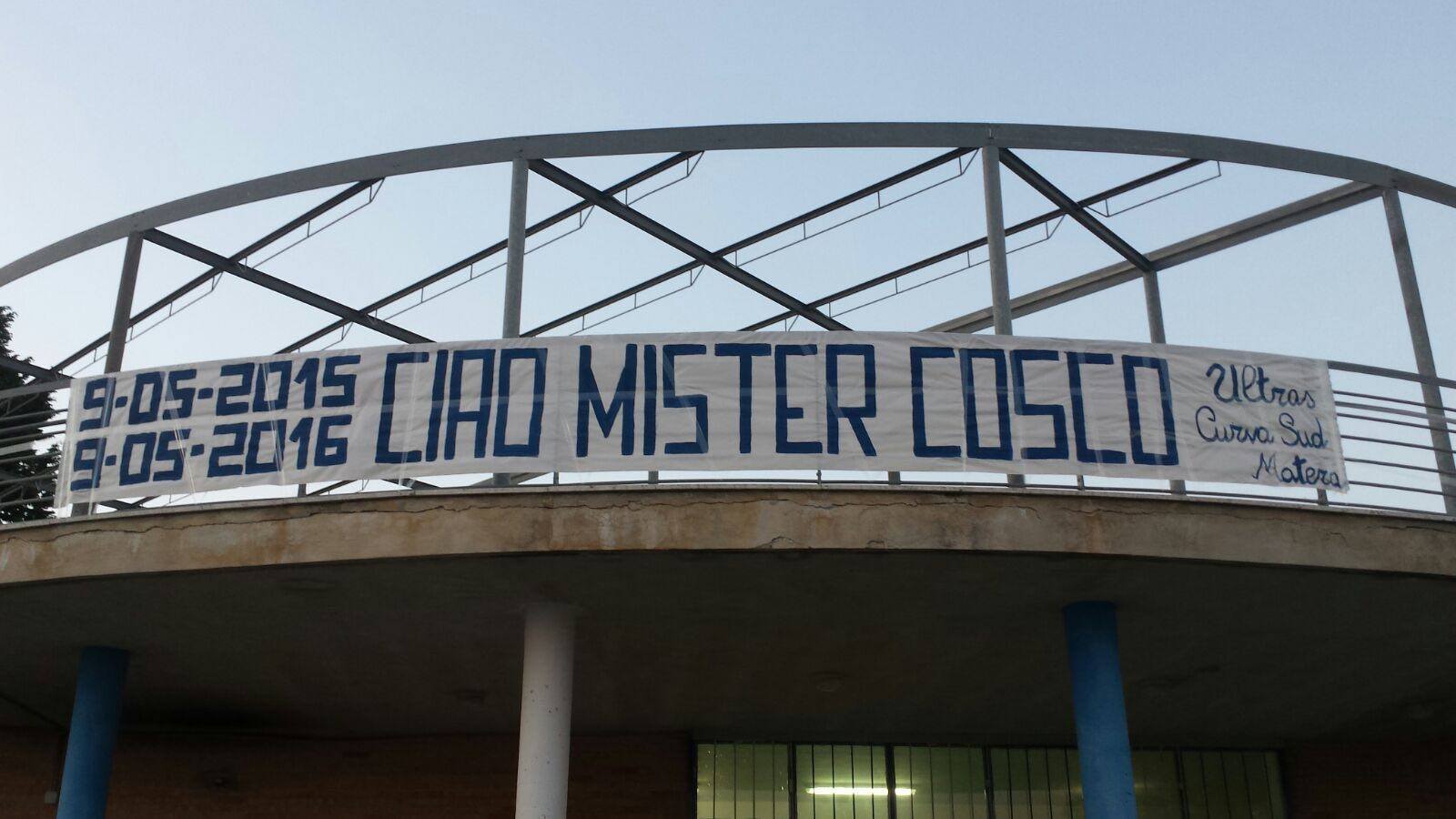 striscione cosco ultras